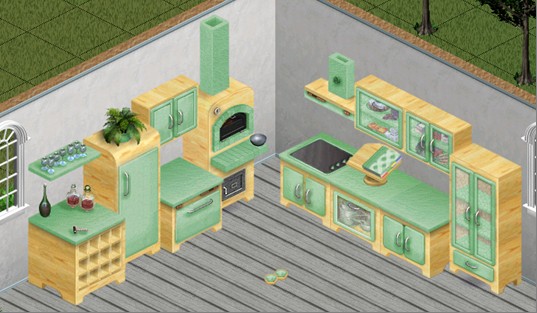 Kitchen - Mint Soft House