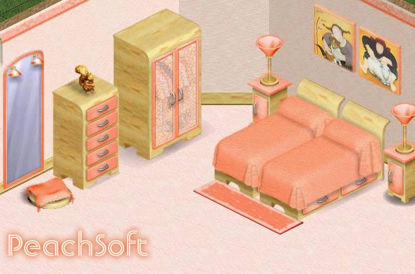 Bedroom - Peach Soft House