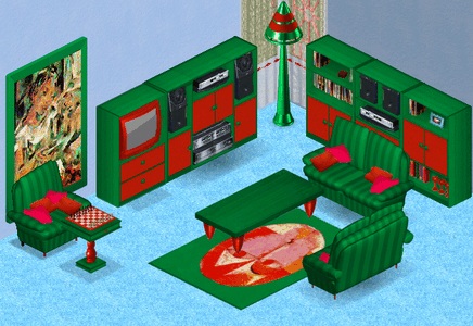 Living room - RedGreen House [INCOMPLETE]