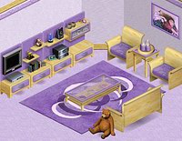 Living room - Violet Soft House